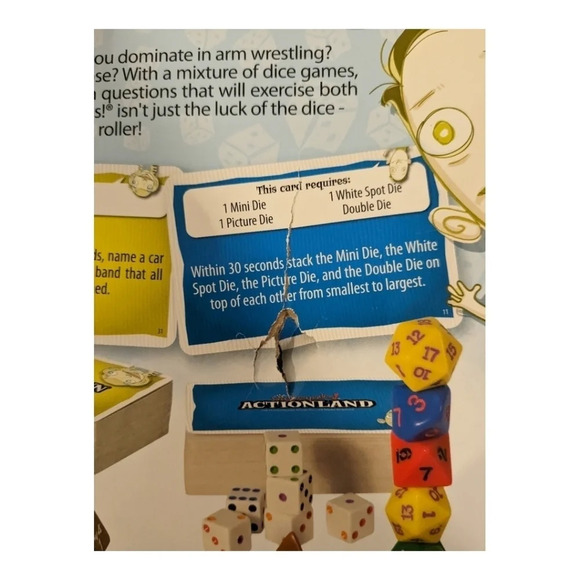 DICEcapades Family Party  Game NWT (Damaged Packaging) - Picture 6 of 6